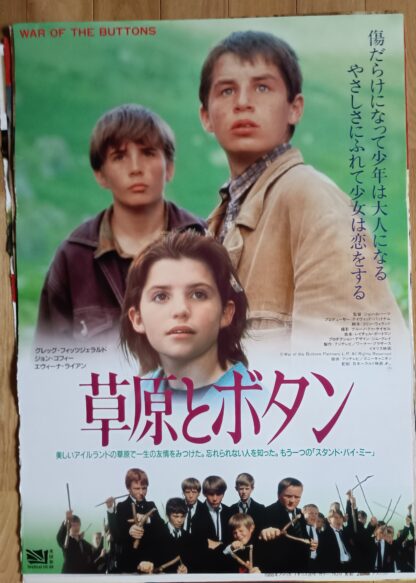 草原とボタン